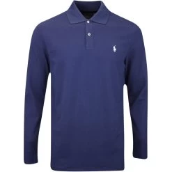 Ralph Lauren POLO Golf Shirt - LS Stretch Pique - Refined Navy AW23