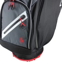 RLX Golf Bag - PP Tour Ripstop Stand - Black - Grey 2023 -Fashion Golf rlx golf bag pp tour ripstop stand black grey 2023 453908649 001 a