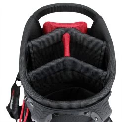 RLX Golf Bag - PP Tour Ripstop Stand - Black - Grey 2023 -Fashion Golf rlx golf bag pp tour ripstop stand black grey 2023 453908649 001 d