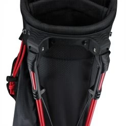RLX Golf Bag - PP Tour Ripstop Stand - Black - Grey 2023 -Fashion Golf rlx golf bag pp tour ripstop stand black grey 2023 453908649 001 f