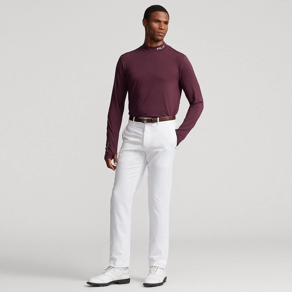 RLX Golf Base Layer - Peached Airflow LS Mock - Harvard Wine AW23 10 RLX Golf Base Layer - Peached Airflow LS Mock - Harvard Wine AW23 - Image 8