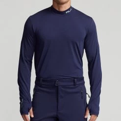 RLX Golf Base Layer - Peached Airflow LS Mock - Refined Navy AW23 13 RLX Golf Base Layer - Peached Airflow LS Mock - Refined Navy AW23 -Fashion Golf rlx golf base layer peached airflow ls mock refined navy aw23 785915766001 78