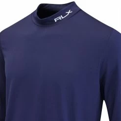 RLX Golf Base Layer - Peached Airflow LS Mock - Refined Navy AW23 12 RLX Golf Base Layer - Peached Airflow LS Mock - Refined Navy AW23 -Fashion Golf rlx golf base layer peached airflow ls mock refined navy aw23 image 70