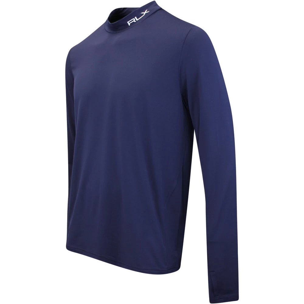 RLX Golf Base Layer - Peached Airflow LS Mock - Refined Navy AW23 3 RLX Golf Base Layer - Peached Airflow LS Mock - Refined Navy AW23 - Image 2