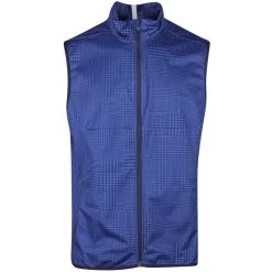 RLX Golf Gilet - Stratus Unlined Vest - Glen Plaid SS23