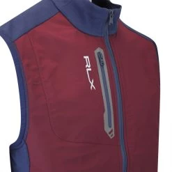 RLX Golf Gilet - Tech Terry Vest - Harvard Wine AW23 -Fashion Golf rlx golf gilet tech terry vest harvard wine aw23 image 17