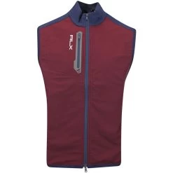 RLX Golf Gilet - Tech Terry Vest - Harvard Wine AW23