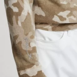 RLX Golf Hoodie - Cashmere Knit Pullover - Player Camo SS23 -Fashion Golf rlx golf hoodie cashmere knit pullover player camo ss23 785899361001 b