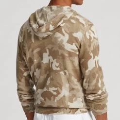 RLX Golf Hoodie - Cashmere Knit Pullover - Player Camo SS23 -Fashion Golf rlx golf hoodie cashmere knit pullover player camo ss23 785899361001 d