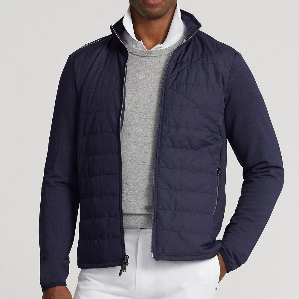 RLX Golf Jacket - Quilted Coolwool FZ - Refined Navy AW23 7 RLX Golf Jacket - Quilted Coolwool FZ - Refined Navy AW23 - Image 5