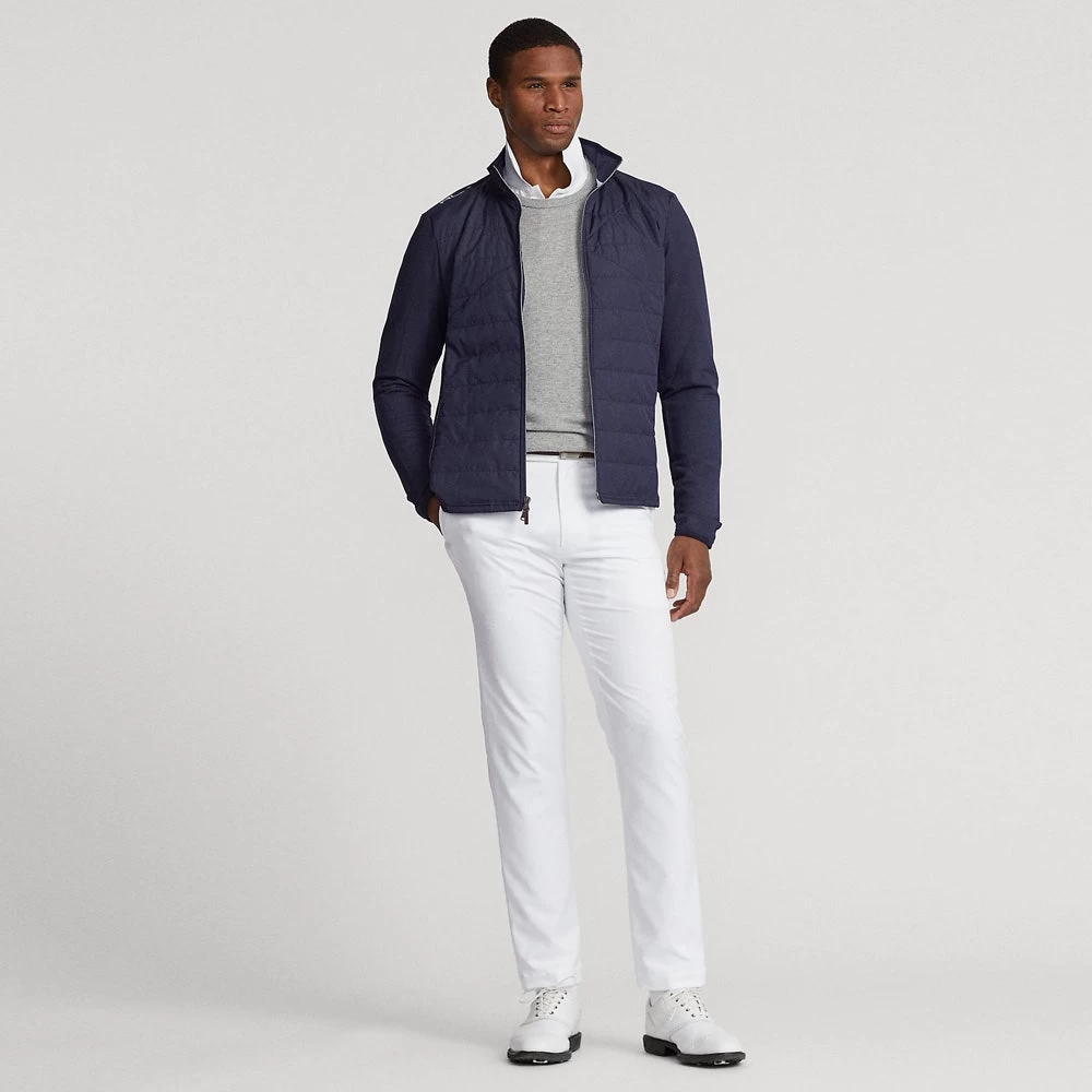 RLX Golf Jacket - Quilted Coolwool FZ - Refined Navy AW23 10 RLX Golf Jacket - Quilted Coolwool FZ - Refined Navy AW23 - Image 8