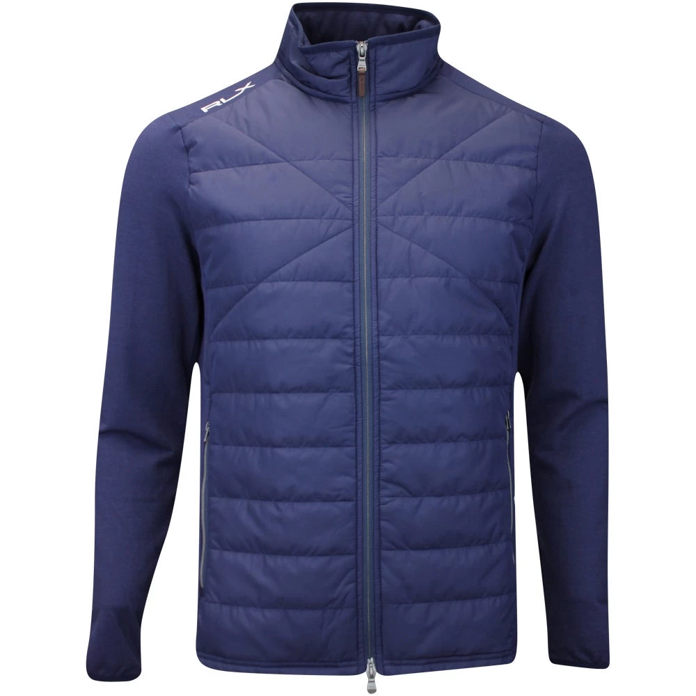 RLX Golf Jacket - Quilted Coolwool FZ - Refined Navy AW23 3 RLX Golf Jacket - Quilted Coolwool FZ - Refined Navy AW23