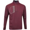 RLX Golf Pullover - Brushback Tech Jersey - Harvard Wine AW23 -Fashion Golf rlx golf pullover brushback tech jersey harvard wine aw23 image 39