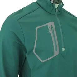 RLX Golf Pullover - Brushback Tech Jersey - Moss Agate AW23 -Fashion Golf rlx golf pullover brushback tech jersey moss agate aw23 image 29