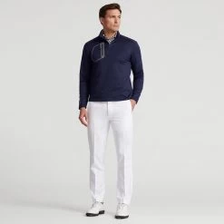 RLX Golf Pullover - Brushback Tech Jersey - Navy Houndstooth AW23 17 RLX Golf Pullover - Brushback Tech Jersey - Navy Houndstooth AW23 -Fashion Golf rlx golf pullover brushback tech jersey navy houndstooth aw23 golfposer 19 2