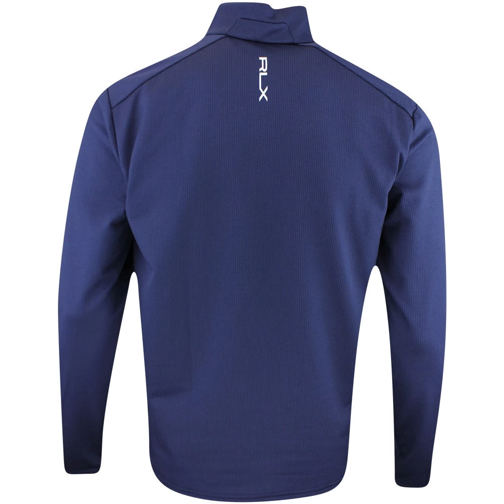 RLX Golf Pullover - Brushback Tech Jersey - Navy Houndstooth AW23 5 RLX Golf Pullover - Brushback Tech Jersey - Navy Houndstooth AW23 - Image 3
