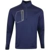 RLX Golf Pullover - Brushback Tech Jersey - Navy Houndstooth AW23 -Fashion Golf rlx golf pullover brushback tech jersey navy houndstooth aw23 image 46