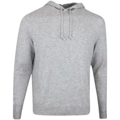 RLX Golf Pullover - Cashmere Hoodie - Steel Grey Heather AW23