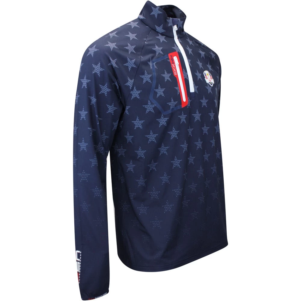 RLX Golf Pullover - Ryder Cup Brushback QZ - Team USA 2023 4 RLX Golf Pullover - Ryder Cup Brushback QZ - Team USA 2023 - Image 2