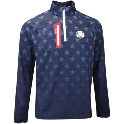 RLX Golf Pullover - Ryder Cup Brushback QZ - Team USA 2023