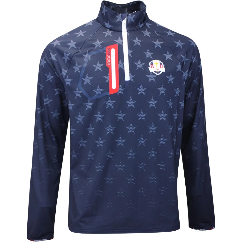 RLX Golf Pullover - Ryder Cup Brushback QZ - Team USA 2023 3 RLX Golf Pullover - Ryder Cup Brushback QZ - Team USA 2023