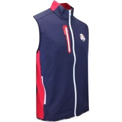 RLX Golf Pullover - Ryder Cup Hybrid Vest - Team USA 2023 -Fashion Golf rlx golf pullover ryder cup hybrid vest team usa 2023 image 14