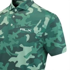 RLX Golf Shirt - Camo Driver Printed Airflow - Moss Agate AW23 -Fashion Golf rlx golf shirt camo driver printed airflow moss agate aw23 image 146