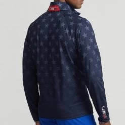 RLX Golf Pullover - Ryder Cup Brushback QZ - Team USA 2023 15 RLX Golf Pullover - Ryder Cup Brushback QZ - Team USA 2023 -Fashion Golf rlx ralph lauren detail shot 0009 s7 1488030 alternate3