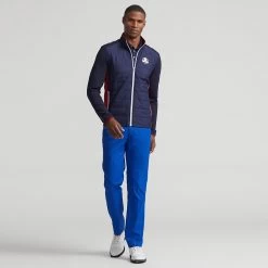 RLX Golf Pullover - Ryder Cup Quilted Coolwool - Team USA 2023 17 RLX Golf Pullover - Ryder Cup Quilted Coolwool - Team USA 2023 -Fashion Golf rlx ralph lauren detail shot 0042 s7 1487939 alternate1